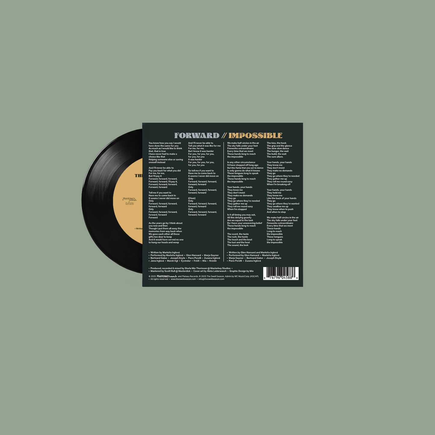 Forward / Impossible 7” Single (Limited Edition - Black Vinyl)