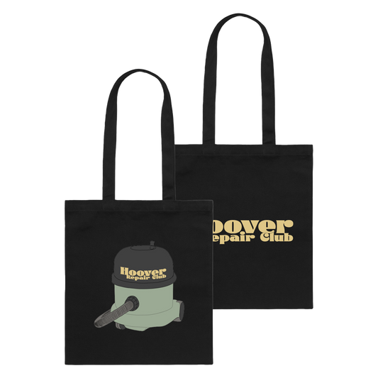Hoover Repair Club - Black Tote Bag